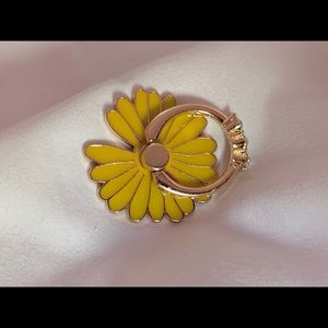 Yellow Phone Grip Ring